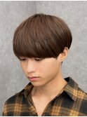 マッシュ/ヘアカラー/ナチュラルカラー/ツーブロック/メンズ