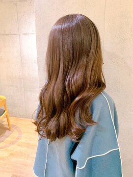 セイドット リー(Say. Ree) Say.ロングレイヤーヘーゼルグレージュオリーブグレー表参道青山