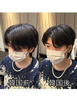 エノア 東京(ENORE) 弱酸性縮毛矯正でなれる韓国風マッシュウルフ