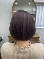 イツキ ヘアーデザイン(ITSUKI hair design)&nbsp;ボブ.ラベンダーグレージュ