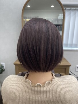 イツキ ヘアーデザイン(ITSUKI hair design) ボブ.ラベンダーグレージュ