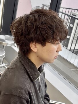 アーバンスタジオトウキョウ 下北沢店(URBAN STUDIO TOKYO) 抜け感無造作で雰囲気が出るシャドウパーマ【下北沢/men's】