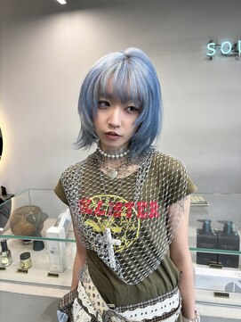 ソル ジングウマエ(SOL JINGUMAE) 【後藤宗一朗】水色×ウルフ