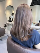 アネ(annee) ミディアムレイヤーハイトーンカラー 30代40代50代60代