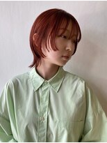 プーネ(puune)&nbsp;ミニウルフ/オレンジカラー/デザインカット