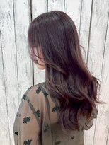 ブルーム コスタ(Blume COSTA)&nbsp;ラベンダーココア×艶感ロングレイヤー