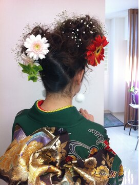 クラップス ヘアデザイン(CLapS hair design) ふんわりおだんごセット