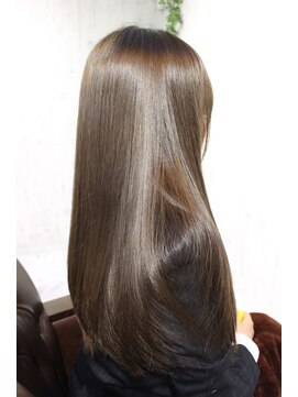 エデン トリートメントサロン 難波店(EDEN) 髪質改善☆外国人風☆うる艶シルバー/カーキアッシュ20代30代