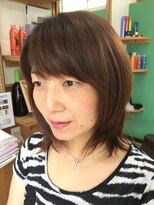 ヘアーサロン ラキア(Hair salon Lachia) ミディアムレイヤー