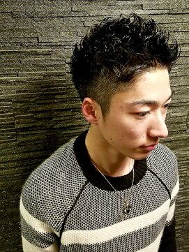ヒロギンザ 御茶ノ水店(HIRO GINZA) エッジパーマ【御茶ノ水】＜理容室＞/メンズ/ショート＞