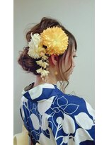 ヘアプロデュース ムース(Hair Produce MU SU) 大人カワイイ浴衣ヘアアレンジ