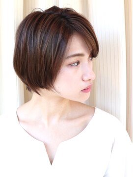 ヘアーサロン ニュアンス(HAIR SALON nuance) 【Stylist渋川】大人かわいいナチュラルショート似合わせカット