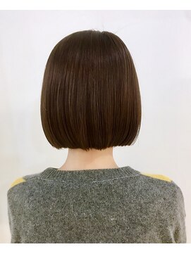 シアン(CYAN) ボブ×オレンジブラウン