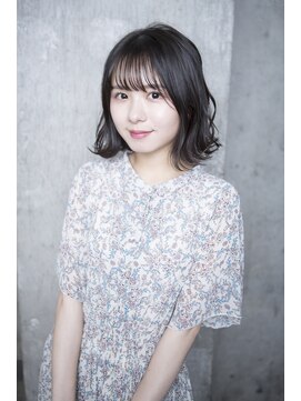 サロンドミルク 原宿(salon de MiLK) 【salon de MiLK 原宿】ゆるウェーブ×ダークベージュ