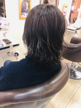 アンプヘアー 六地蔵店(unpeu hair) ☆お手入れ簡単ミディアムスタイル☆