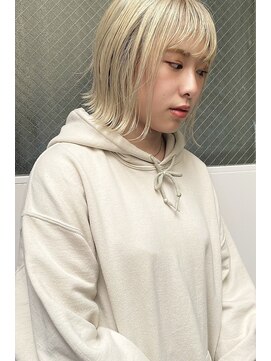 キコ 天神大名西通り店(kico) kico☆レイヤーミディアム×シースルーカラー×濡れ髪