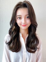 シルクレイ 吉祥寺店(Silk-lei)&nbsp;韓国風ヨシンモリ小顔グレージュカラー 20代/Silk-lei吉祥寺