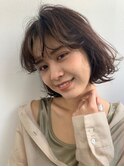 大人かわいい小顔エアリーロングボブ[表参道/表参道駅]