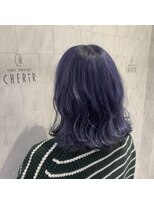シェリール(CHERiR)&nbsp;可愛すぎる♪クリアネイビー☆ブリーチ2～3回以上