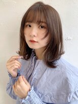 シエルバイアフロート(ciel by afloat)&nbsp;〈藤間〉顔まわりレイヤー韓国ヘア