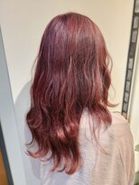 ネオリーブルカ 御茶ノ水店(Neolive Luca)&nbsp;ワンブリーチで作る"韓国風ピンクカラー"