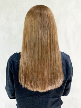 アイティー バイ アルバム 浦和店(IT by ALBUM) ベージュロング_外ハネボブセクションカラー_ba364071