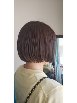 キキヘアメイク(kiki hair make) ぷつっとボブ×グレージ