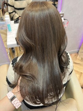 ロンド フィーユ(Lond fille) 【とばみか】韓国ヘア×オリーブベージュ