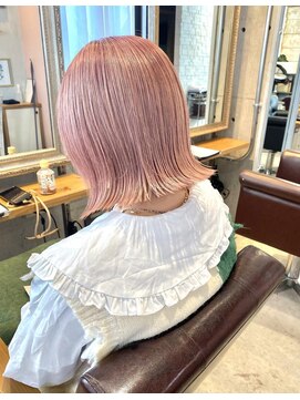 キティン 吉祥寺(kitin) 《kitin吉祥寺》 ぷつっとBOB　ホワイトピンク