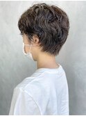 アッシュブラックフレンチカジュアルニュアンスカラー_ba403502