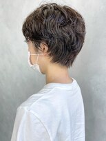 アルバム 池袋(ALBUM)&nbsp;アッシュブラックフレンチカジュアルニュアンスカラー_ba403502