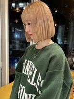 ボブ/ハイトーン／10代/20代
