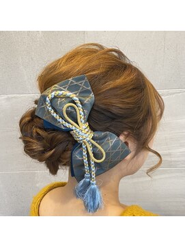 サロン Salon アイ アート ヘアセット ルーズシニヨン