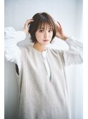 抜け感のある大人ボブ