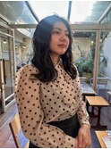 切りっぱなしロング