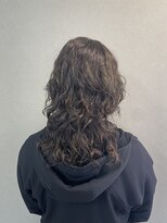 ロッコ(Rocco) ウルフカットパーマ プードルパーマ シアーグレージュ 船橋駅