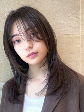 ビュートリアム265(BEAUTRIUM 265) ロングレイヤー/ワンカールレイヤー/マロンベージュカラー銀座