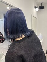 ヴィア(Via)&nbsp;10代20代30代／ネイビーブルー／ブルーカラー／寒色カラー