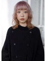 レコ 渋谷(LECO)&nbsp;ベビーピンクベージュグラデーションデザインカラー