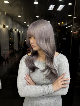 ギミックパシャ(GIMMICK pasha) グレージュ/ラベンダーグレージュ/ラベンダー