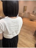 ボブ ストレートパーマ