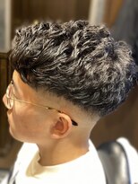 ヒロギンザ 難波店(HIRO GINZA)&nbsp;ジェット風ショート　フェード