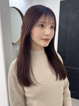 ビビバイベル(BiVi by BHEL) 桑名ロングレイヤーカットハッシュカット透明感カラー重めロング