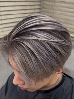 アポロ 横浜駅店(apollo)&nbsp;MEN’S HAIR/サーフカール/刈り上げセンターパート/ブリーチ