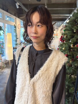 ファンファンバイルー 岐阜(fan fun by Rooo) ボブパーマ岐阜パーマ