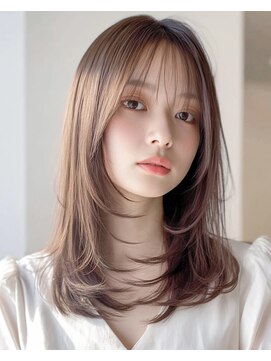 hum 立川【ハム】髪質改善・酸性ストレート・縮毛矯正 ココアベージュ/オリーブグレー/小顔/黒髪[立川/髪質改善]