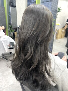 アルドーレヴェントホリエ(Ardore vento horie) ブリーチなしダブルカラー☆オリーブグレージュ☆20代30代40代