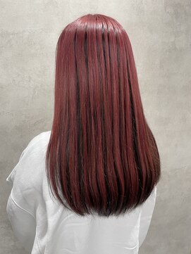 ルノン フィージュ(LUNON fieju) 黒髪クラゲヘアーオリーブグレー小顔ココアベージュ