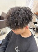 縦落ちツイストスパイラルパーマ