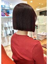 ファースト 仙台店(first)&nbsp;暖色カラー×顎下ボブ